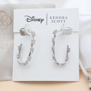 NEW Kendra Scott Disney Silver Mickey & Minnie Hoop Earrings
